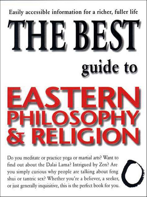 Title details for The Best Guide to Eastern Philosophy & Religion by Diane Morgan - Available